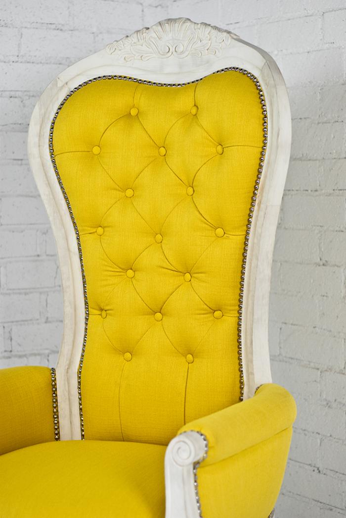 Riviera Wing Chair with Arms Natural Finish