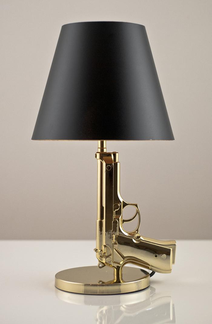 Handgun Table Lamp (More Colors Available)