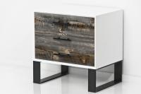 Cody Side Table in Recycled Grey Washed Wood