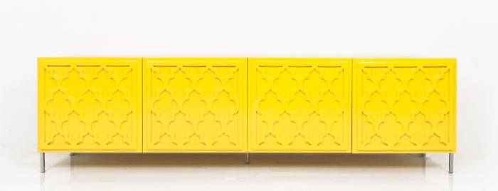 Tangier Credenza in Sunny Yellow 