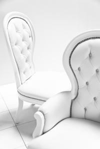 Riviera Dining Chair in White