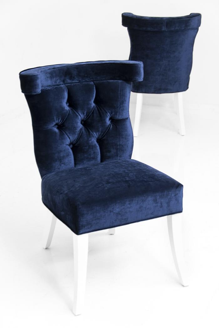 Midnight velvet 2025 chairs