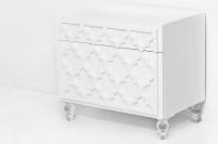 Tangier Side Table in White