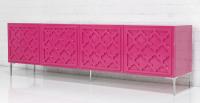 Tangier Credenza in Hot Pink