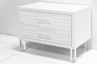 St. Tropez White Gloss Side Table