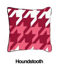 Houndstooth Pink 