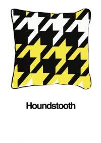 Houndstooth Yellow 
