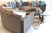 Tufted Circle Sectional 