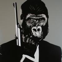007 Ape Original Artwork