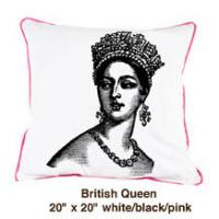 British Queen White / Black / Pink