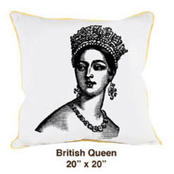 British Queen White / Black / Yellow