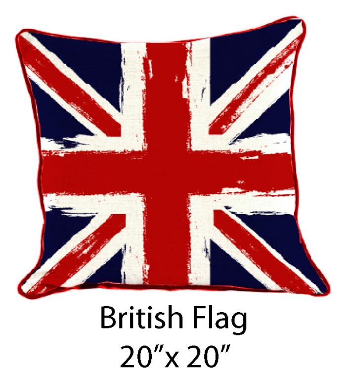 British Flag Navy/Red/White 