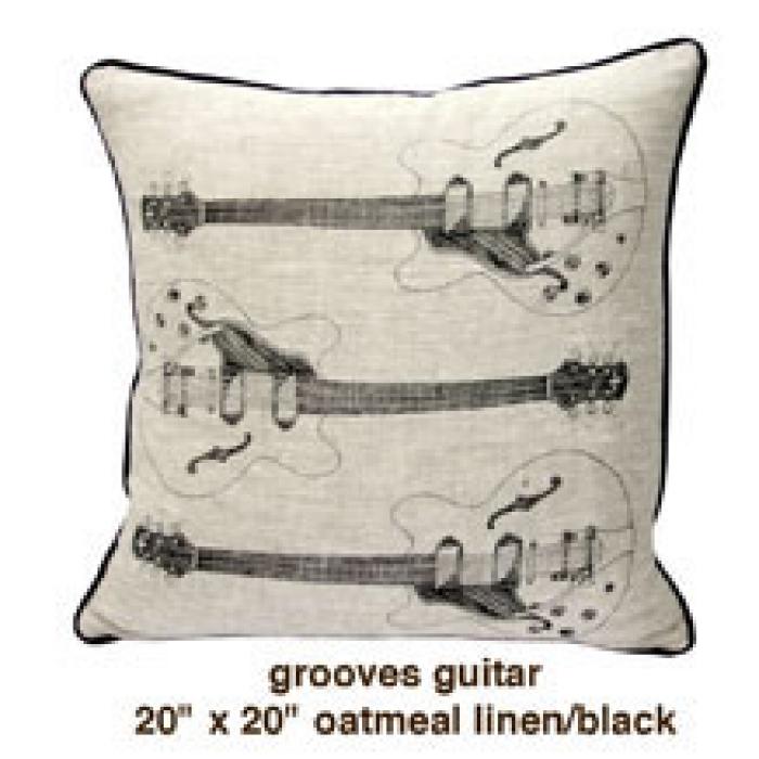 Grooves Guitar Oatmeal Linen / Black