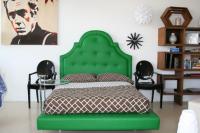 Hollywood Bed in Kelly Green 