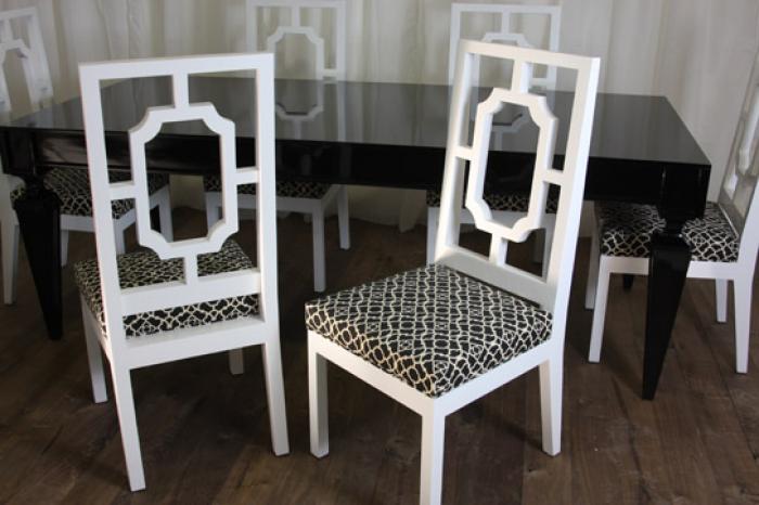 white dining chairs on Www Roomservicestore Com   Hollywood Dining Chair In White