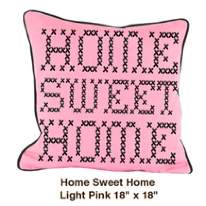 Home Sweet Home Light Pink