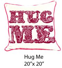 Hug Me White/Pink/Burgundy 