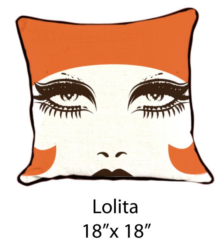 Lolita White/Orange/Brown 