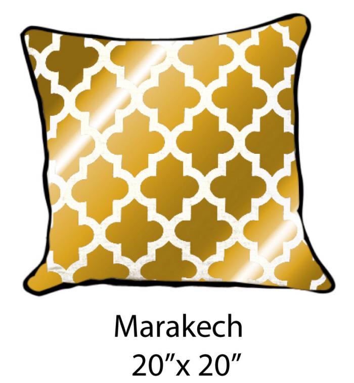 Marrakech White/Metallic Gold/Black 
