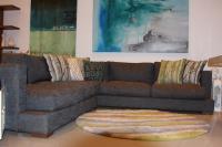 Oliver Sectional in Textured Whirlpool Fabric