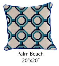 Palm Beach Oatmeal/Turquoise/Navy