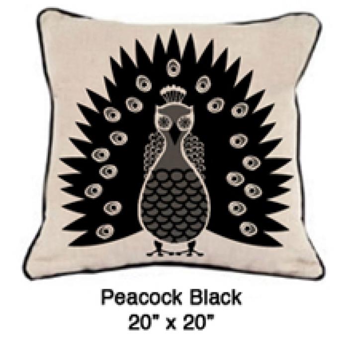 Peacock Black