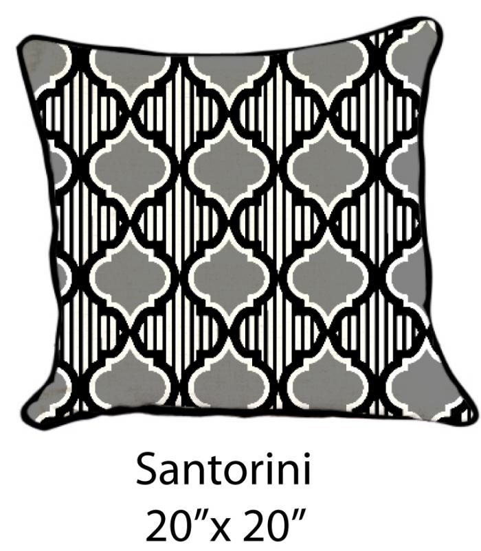 Santorini Black/Gray/White