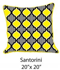Santorini Yellow/White/Navy 