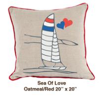 Sea of Love Oatmeal / Red