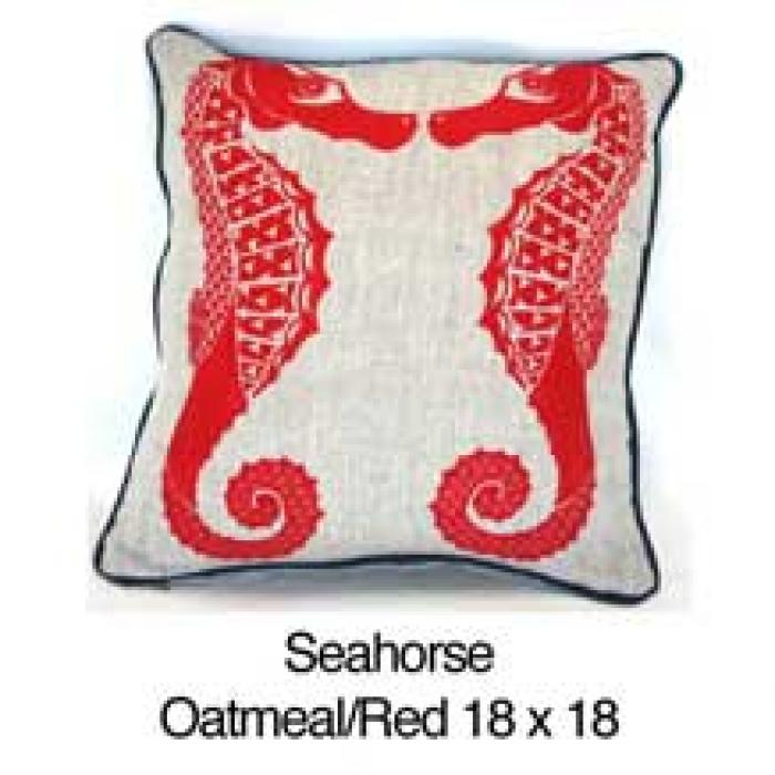 Seahorse Oatmeal / Red