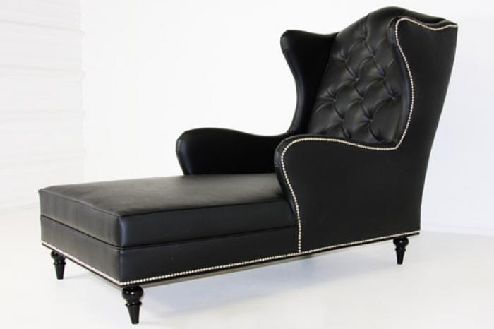 The Bel Air Wingchair in Black