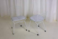 Kids Bertoia Reproduction Chair in White