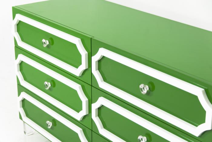 Www Roomservicestore Com Hollywood 6 Drawer Dresser In Kelly Green