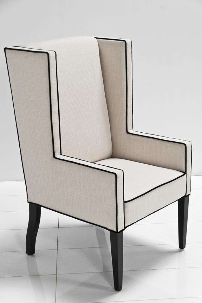 Modern wingback dining chair cheap