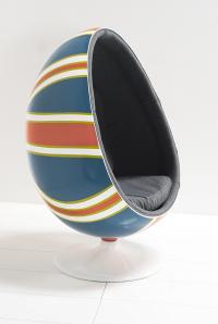 Hand Painted Union Jack Pod Chair