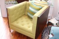 Koening Chair - Walnut/Chartreuse