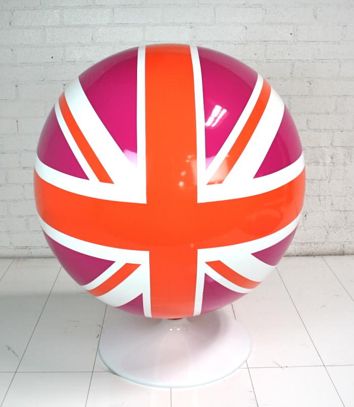 Custom Painted Ball Chair 