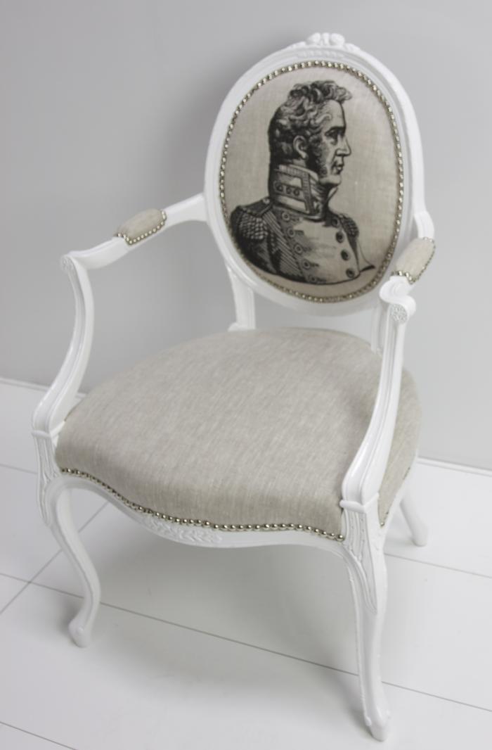 Stanley Furniture Montecito Barley Twist Leg leather Side Chair