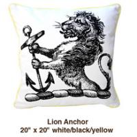 Lion Anchor White / Black / Yellow