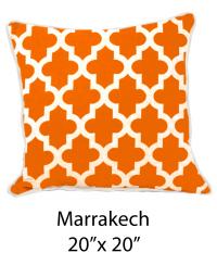 Marrakech White/Orange 