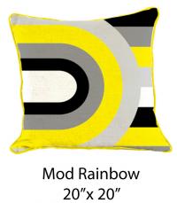 Mod Rainbow White/Yellow/Black/Gray 