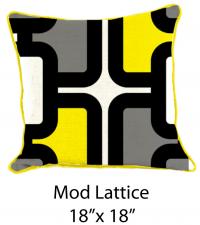Mod Lattice Yellow/White/Blck/Gray 