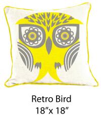 Retro Bird White/Gray/Yellow 